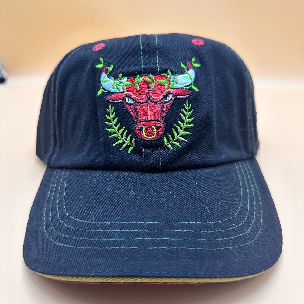 NWT Chicago Bulls 2025/26 Artist Hat Series Morgan Nicolette Strapback Cap NBA